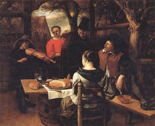 Jan Steen The Meal